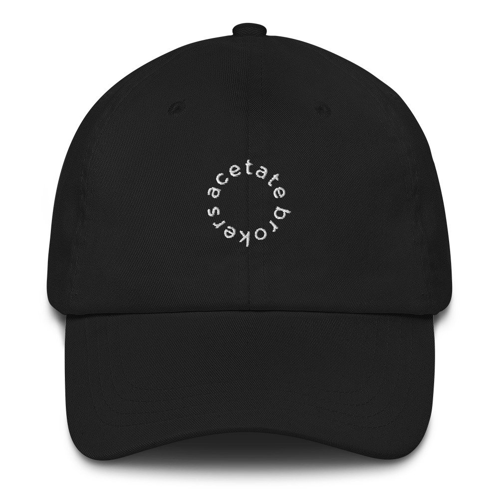 Circle Logo Cap | Black