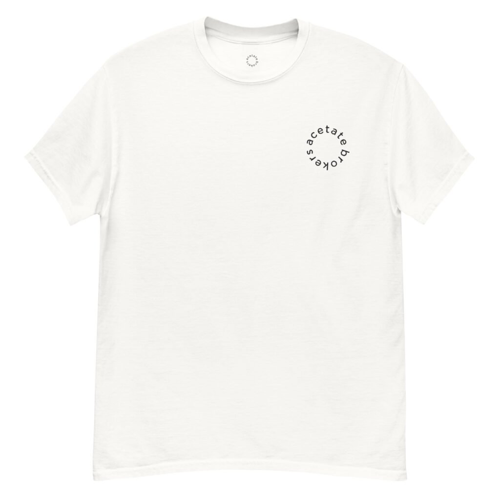 Circle Logo Tee | White