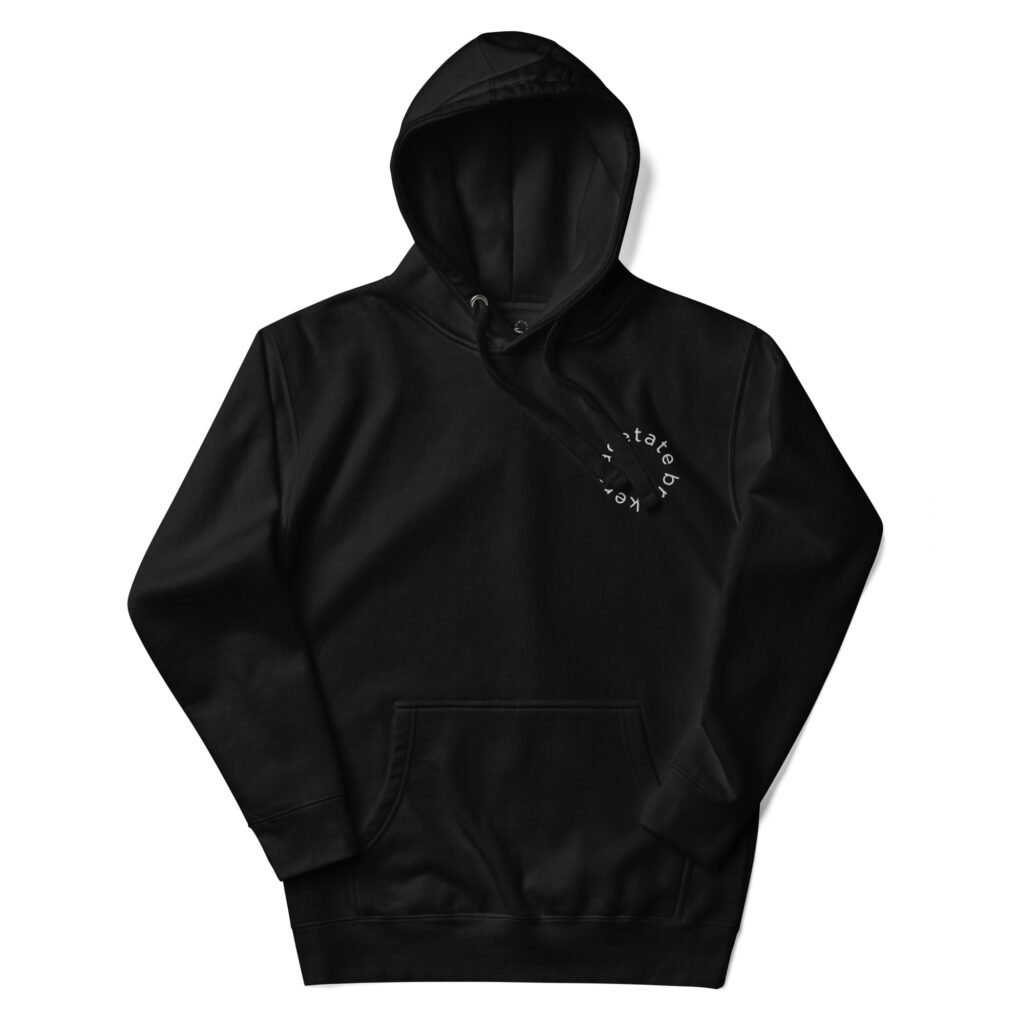 Circle Logo Hoodie | Black